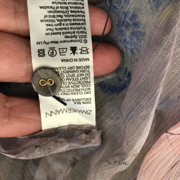 NWOT Zimmerman. Luminous tie side dress - Picture 9 of 13